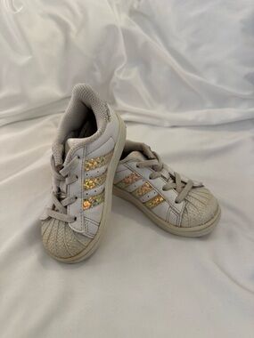 GUC adidas Originals Superstar Iridescent Holographic Texture Stripe Shell Toe